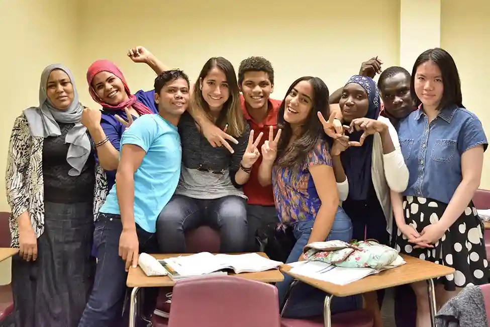 Promotional image of the American Language Academy facilities