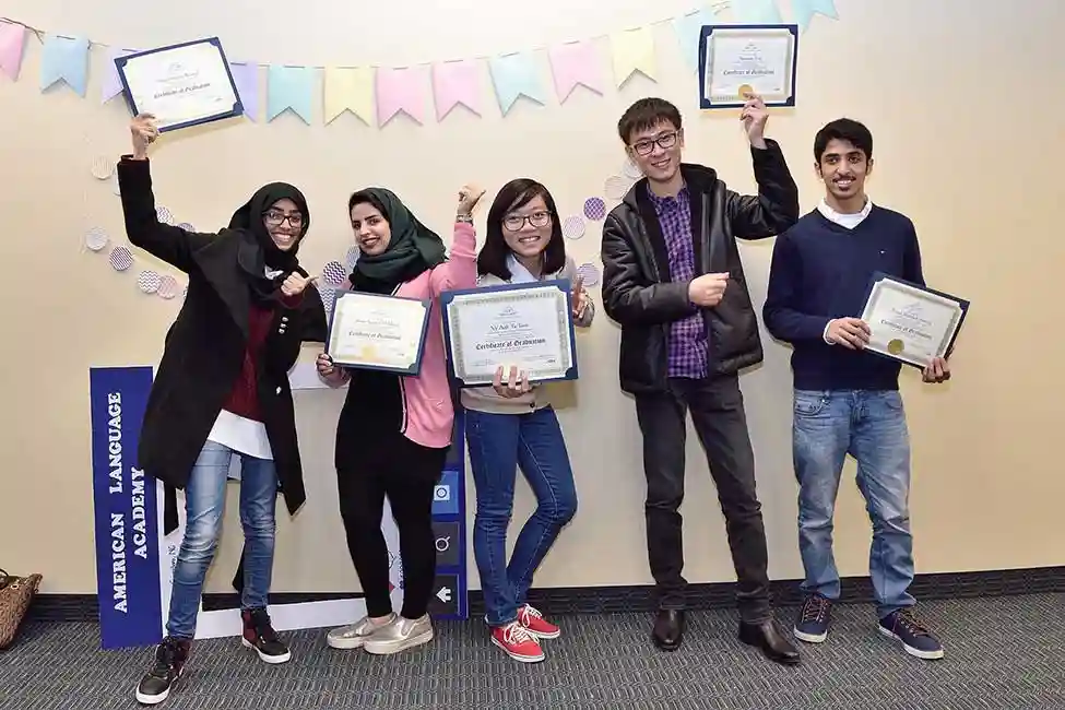 Promotional image of the American Language Academy facilities