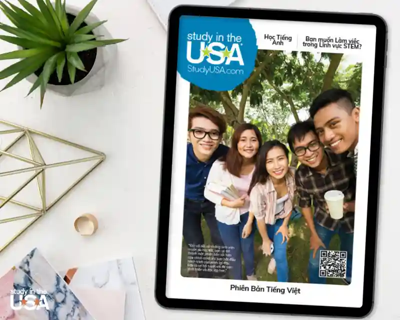 Read the new Vietnamese edition of Study in the USA today!