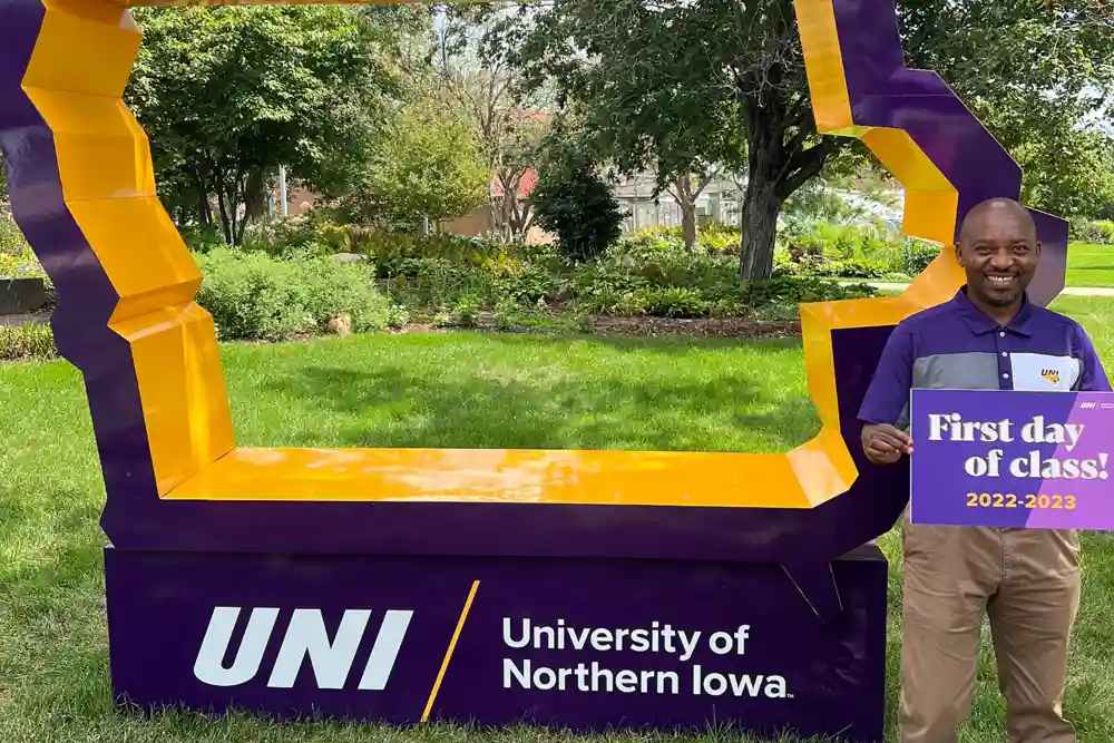 Promotional image of the University of Northern Iowa facilities