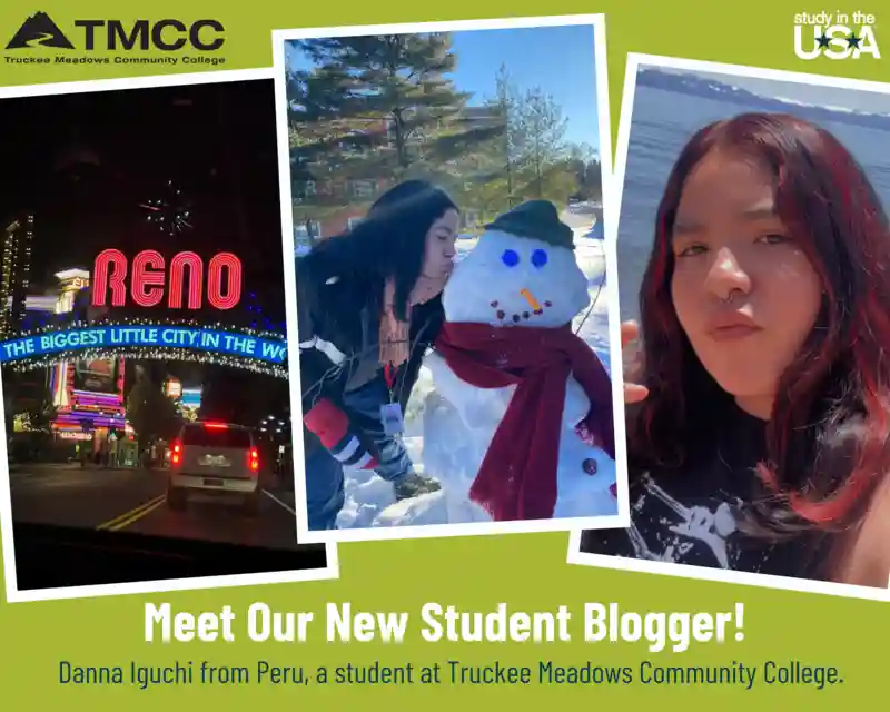 From Peru to Reno: Student Blogger Danna Iguchi’s Journey to TMCC